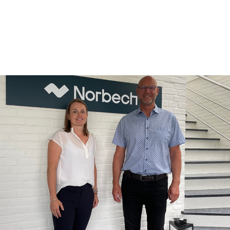 Cecilie and Henning are new Sales Manager and Sales & Service Manager at Norbech.